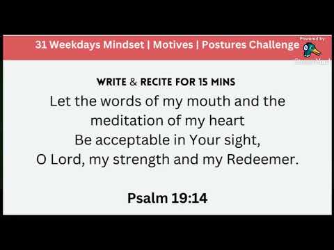 Best Mindset Quotes are Scriptures Experience Mindset for Growth from God Day 28