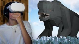 SOBREVIVO al DISTORTUS REX en MINECRAFT VR