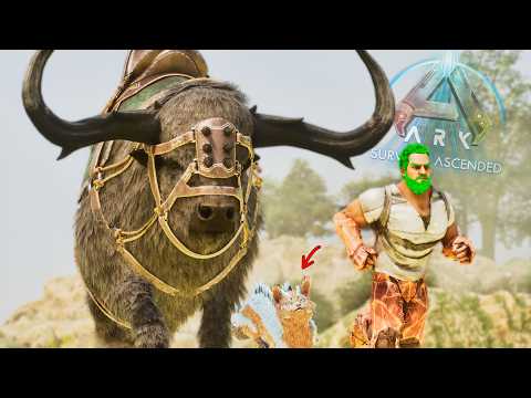 EL NUEVO RAGNAROK ES ÉPICO! SECRETOS Y NUEVOS DINOSAURIOS Bisonte y Zorro de Hielo ARK Ascended
