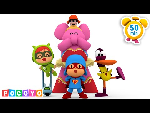 🎬POCOYÓ LA PELÍCULA Pocoyó y La Liga De Los Súper Amigos |DIBUJOS ANIMADOS y CARICATURAS en ESPAÑOL