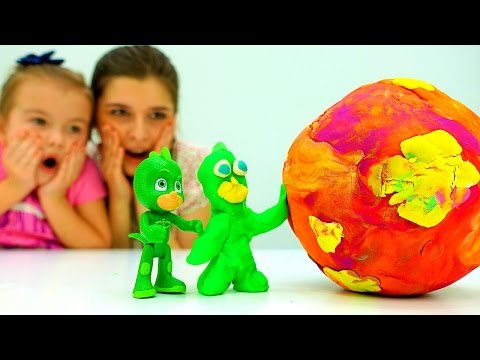 Герои в Масках из Плей До. Видео с PJ Masks.