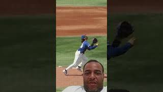 Dylan Cease with a beautiful assist... to himself #shorts  #baseball
