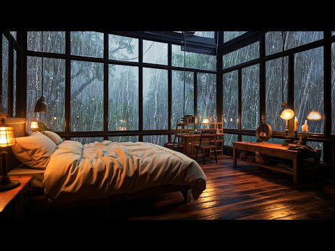 Rain Sounds for Sleeping No Ads - Relaxation and Deep Sleep Aid to Overcome Insomnia