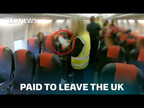 On board a deportation flight for foreign criminals paid up to £2,000 to return home | ITV News