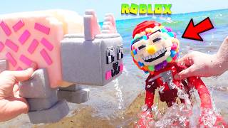 ROBLOX Steal a Brainrot (Chicleteira Bicicleteira & Nyan Cat) Beach Day !!