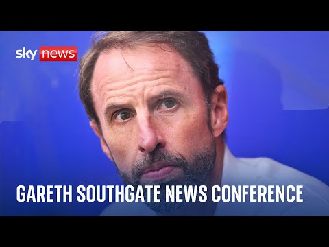 Gareth Southgate and Harry Kane news conference ahead of the Euro 2024 final