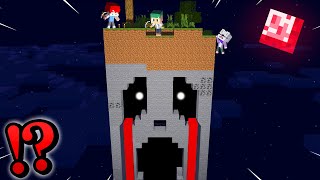 呪われた1チャンクしかない世界で7日間生活するマインクラフト💀😨『都市伝説』【まいくら・Minecraft】よろずや🍭