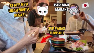 ISTRI HAMPIR MARAH ! MUKA SERIUS ! STAF RESTORAN NUMPAHIN SUP PANAS KE AKU !