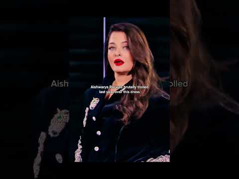 THE MOST CONTROVERSIAL AISHWARYA RAI MOMENT ✨😮 #aishwaryarai #fashion #model #catwalk #edit #shorts