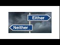 Verwendung von 'either' im Deutschen