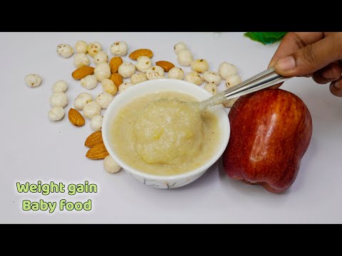Baby food 6 to 12 months | Weight gain & Brain development|| वजन बढ़ाने और मस्तिष्क के विकास के लिए