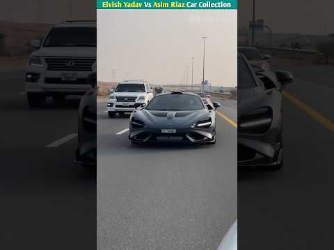 Elvish Yadav Vs Asim Riaz Car Collection #shorts #gulledarazi #trending