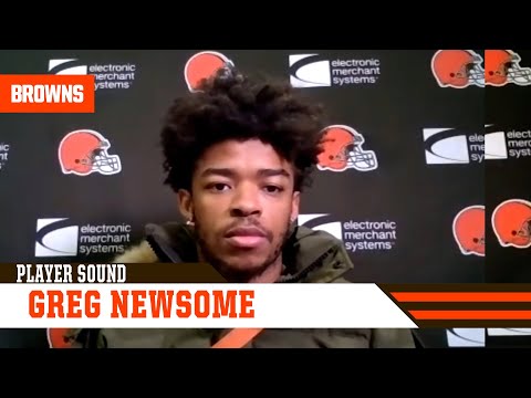 Greg Newsome: "We just have to stay together, stay connected" video clip 