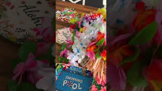 Výzdoba hotová 🤩 Hawaii party 🌺🍍