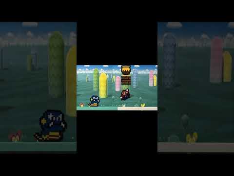 高いところ【Stop motion】【Perier Beads 】【Super Mario】