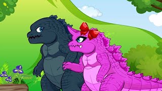 POOR BABY GODZILLA & KONG LIFE: Good Baby or Bad Baby?? What happened?? | Godzilla Animation