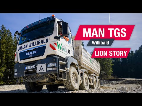 Lion Story | Willibald GmbH and MAN keep construction sites running