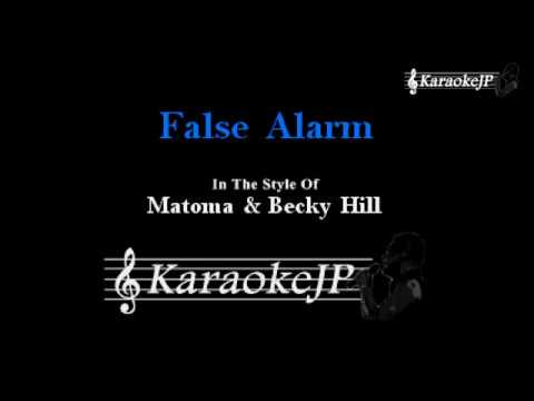 False Alarm (Karaoke) – Matoma & Becky Hill