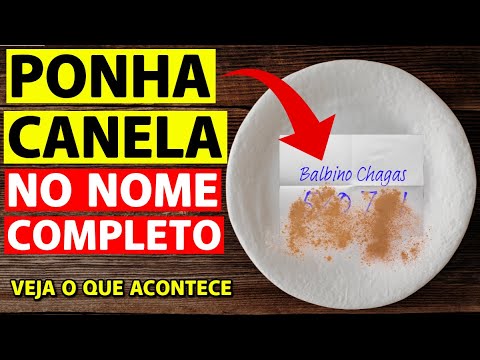 O MISTÉRIO DO NOME COMPLETO ENTERRADO NA CANELA EM PÓ