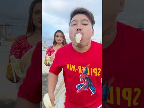 Banana 🍌 aur khaaogi 🤣😂 Husband Wife Comedy Video #bengalicomedy #shorts #viralshort #comedy #viral