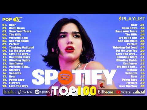 Dua Lipa, Bruno Mars, Ed Sheeran, Selena Gomez, Maroon 5, Adele 🔥 Pop Music In English 2025 #1