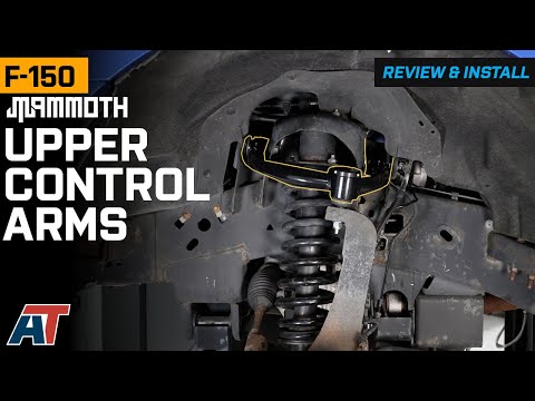 2004-2026 F-150 Mammoth Tubular Front Upper Control Arms Review & Install