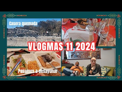 VLOGMAS 11 2024 🎄 FUIMOS AL OTORRINO 😷 LA CASETA QUEMADA!! SARA DICE