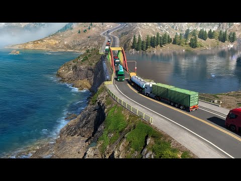 DAHA İYİSİ YOK !! EFSANE VİRAJLI YOLLAR | Euro Truck Simulator 2