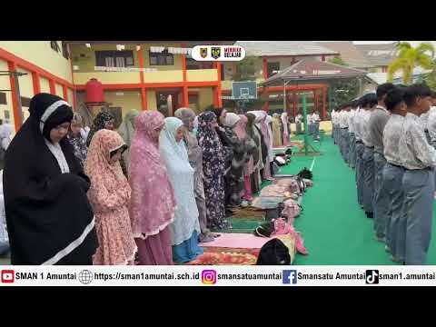 Shalat Istisqa SMAN 1 Amuntai