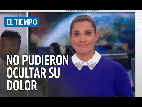 Presentadores de RCN se conmueven al informar la muerte de Jota Mario | El Tiempo