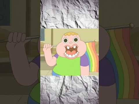 كلارنس يدعم الالوان 🏳️‍🌈😱