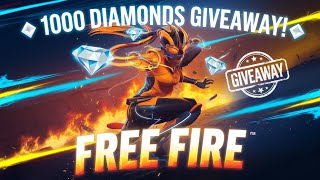 FreeFire Max 1000 Diamond Giveaway | Freefire Max Live Custom Room