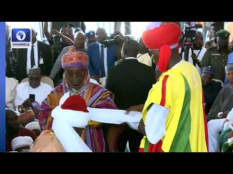 Kwara Governor Turbaned As 2nd Sardauna Of Ilorin