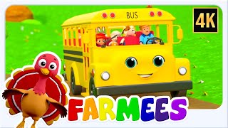 Wheels on the Bus - Vehicle Song & Rhyme for Kids