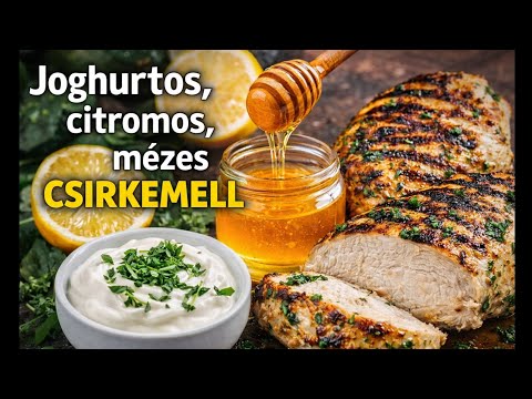 Citromos,mézes, fűszeres csirke.