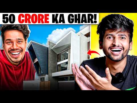 MOST EXPENSIVE HOUSE TOUR OF YOUTUBER ! GAMER FLEET HOUSE TOUR REACTION