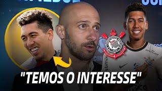 FIRMINO NO CORINTHIANS? ALESSANDRO DEIXA ESCAPAR INFORMAÇÃO E AGITA A FIEL.