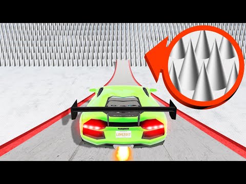 I Tested A BRUTAL Ramp Jump In BeamNG…