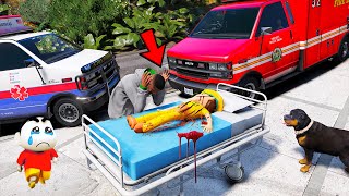 GTA 5 : Little Singham Died Emotional Video With Franklin Shinchan Jack In Gta 5 | Gta 5 In Tamil