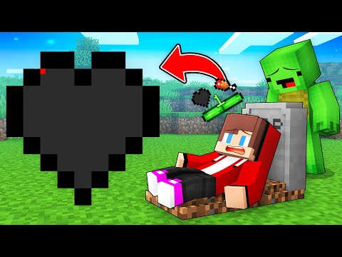 Can Mikey and JJ Survive in 0.000001 % Hearts in Minecraft? (Maizen)