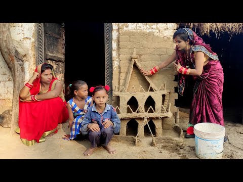 देखिये गाँव के हर घर मे लड़कियों के लिए दिपावली घर क्यों बनाया जाता है। |IMR Films