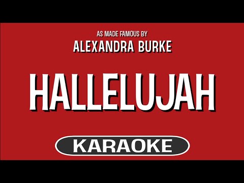 Hallelujah (Karaoke) – Alexandra Burke