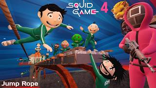 Bittu Sittu in Squid Game Part 4 | Jump Rope Challenge | Squid Game Season 3