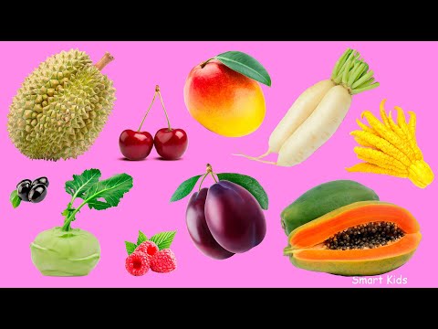 Learn names of Miracle Berries & Fruits and Vegetables in English | Learning Fruits&Vegetables