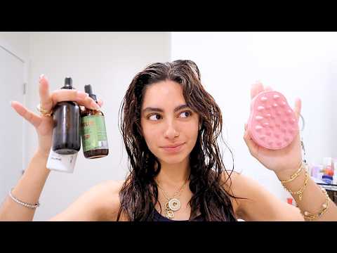 *In Depth* Detailed Hair Oiling Routine (how i plan to revive my hair) with products!