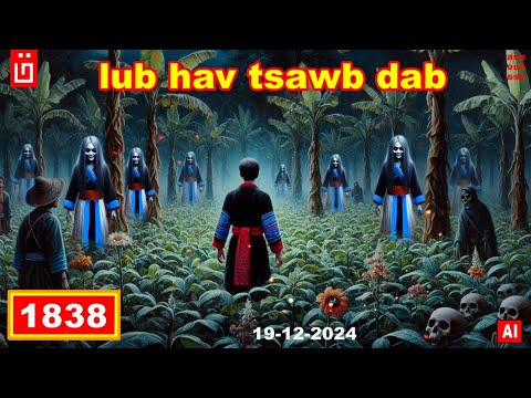 dab hais hmoob - 1838 - 19-12-2024 lub hav tsawb dab, ป่ากล้วยตานี, Banana Ghosts.