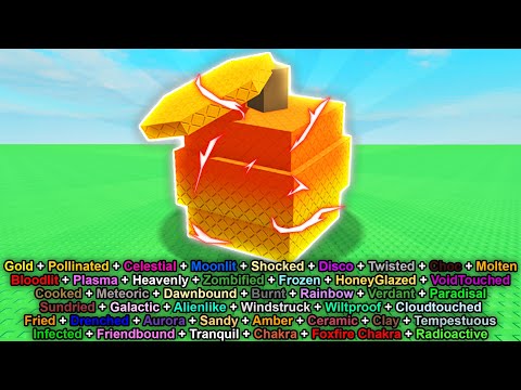 I Grew EVERY MUTATION On MAPLE APPLE In Roblox Grow A Garden...