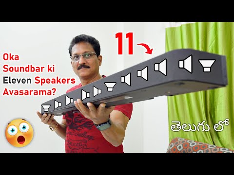 Oka Soundbar ki Padakondu Speaker Lu Avasarama 😱 Unboxing in Telugu...