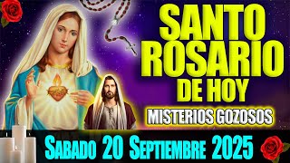 El Santo Rosario de Hoy Sabado 20 de Septiembre 2025 🌹 Misterios Gozosos 🌹 Oración de Hoy