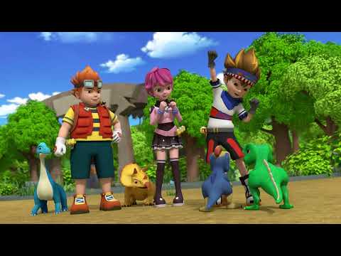 [DinoTrainers' Great Adventure] EP15 A Singing Dinosaur!|Dinosaurs for Kids|Cartoon Toys|Robot